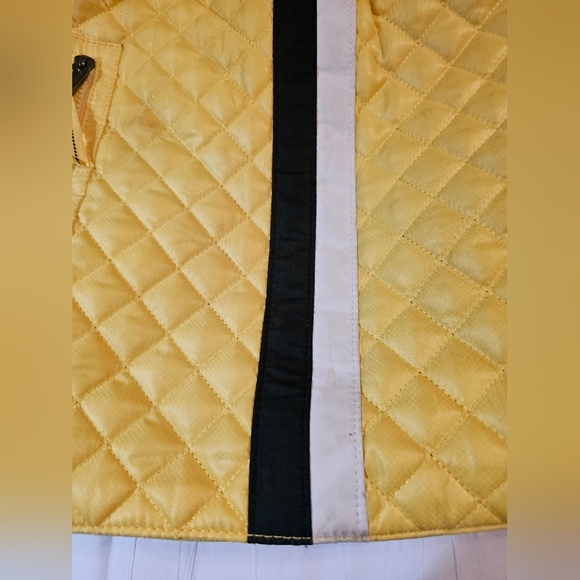 Oliver Thomas Tennis Backpack Drawstring Bag Cinch Yellow - Picture 4 of 15